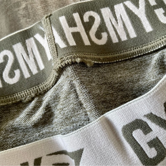 GYMSHARK Flex Leggings (Khaki/Sand) - Picture 5 of 6